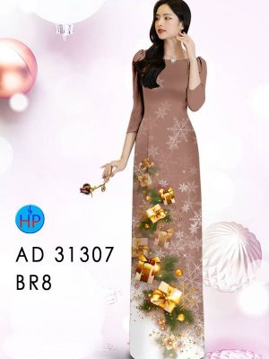 Vải Áo Dài Trang Trí Giáng Sinh AD 31307 24